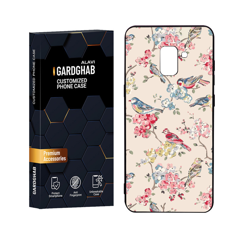 کاور گارد قاب علوی مدل Glass مناسب برای گوشی موبایل سامسونگ Galaxy A8 Plus