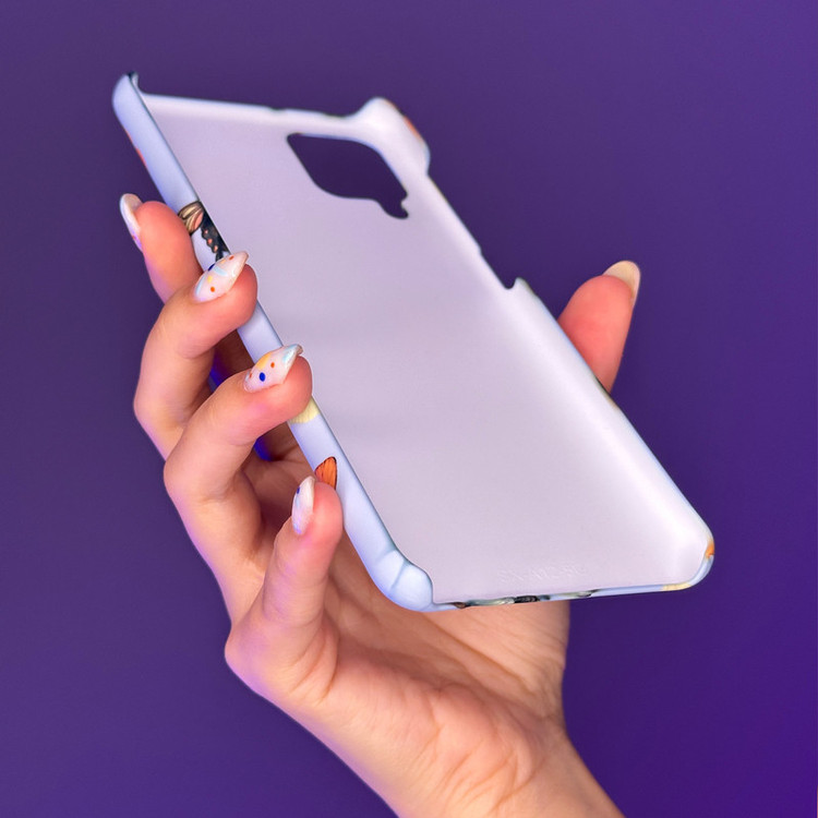 کاور گارد قاب علوی طرح پروانه مناسب برای گوشی موبایل سامسونگ Galaxy A12