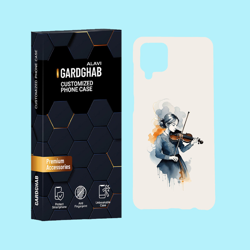 کاور گارد قاب علوی مدل ساز و موزیک مناسب برای گوشی موبایل سامسونگ Galaxy A12