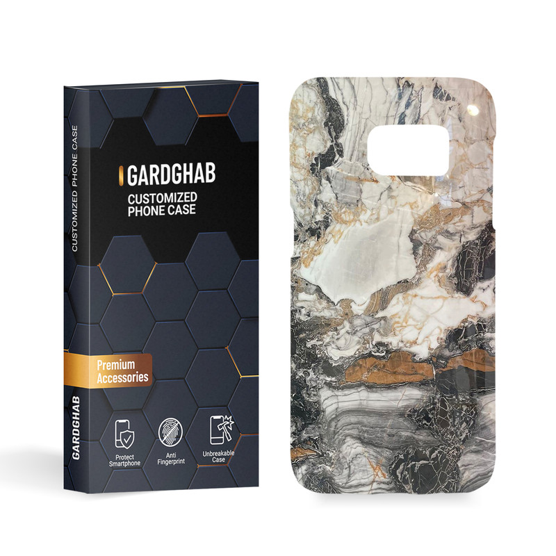 کاور گارد قاب مدل سنگ مناسب برای گوشی موبایل سامسونگ Galaxy S7