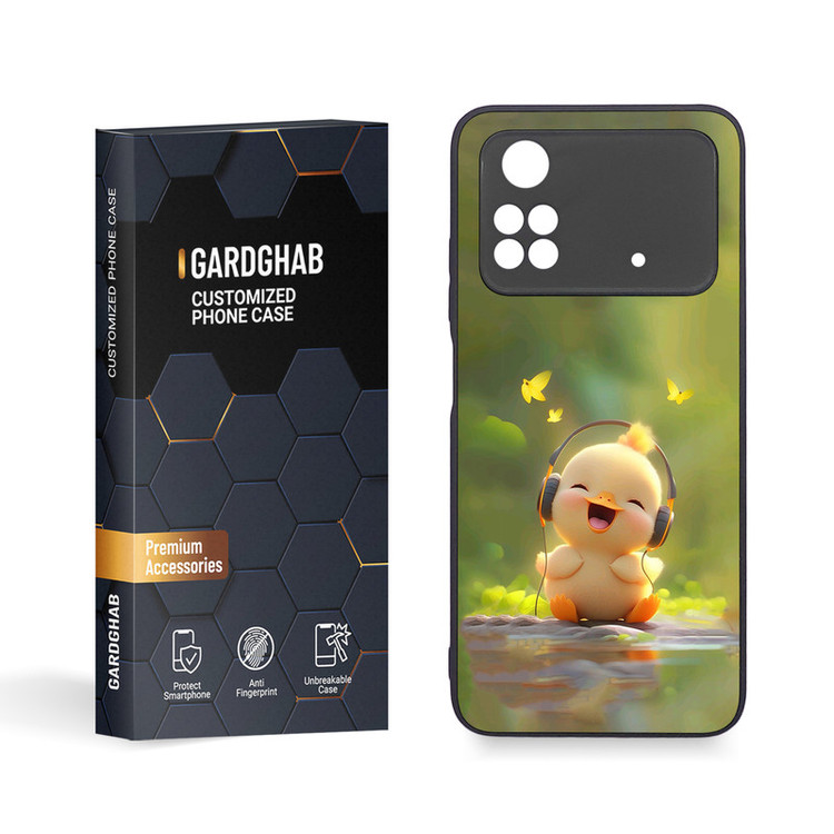 کاور گارد قاب مدل دخترانه مناسب برای گوشی موبایل شیائومی Poco M4 Pro 4G