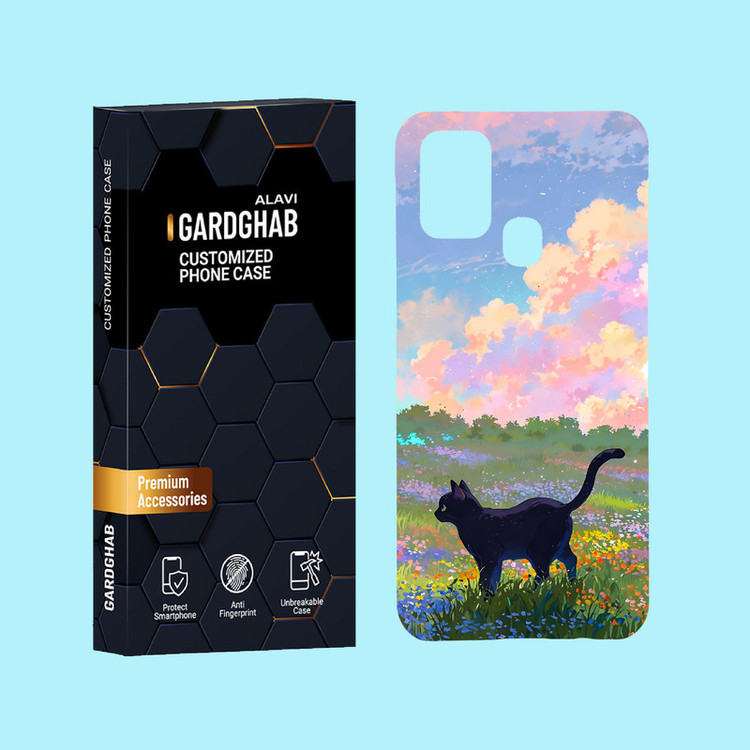 کاور گارد قاب علوی مدل حیوانات مناسب برای گوشی موبایل سامسونگ Galaxy M31