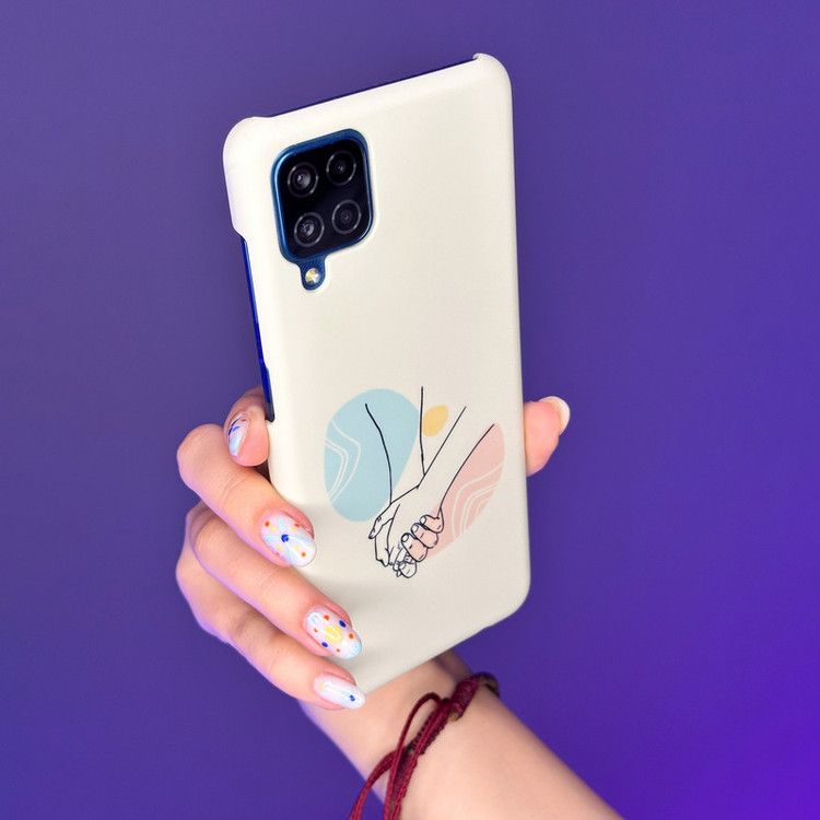 کاور گارد قاب علوی طرح مینیمال مناسب برای گوشی موبایل سامسونگ Galaxy A12