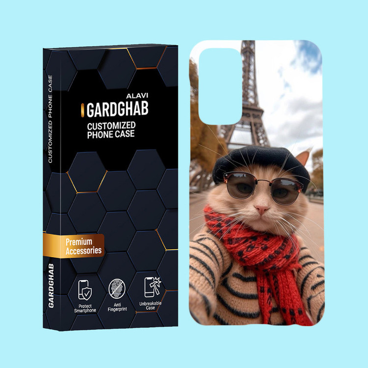 کاور گارد قاب علوی مدل هنری مناسب برای گوشی موبایل سامسونگ Galaxy F13 4G / M13 4G