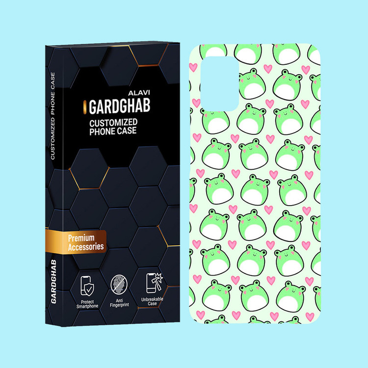 کاور گارد قاب علوی مدل پترن فانتزی مناسب برای گوشی موبایل سامسونگ Galaxy A51 4G