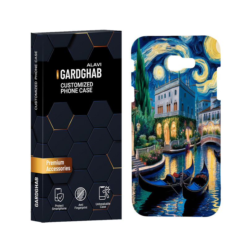 کاور گارد قاب علوی مدل هنری مناسب برای گوشی موبایل سامسونگ Galaxy A7 2017 / A720