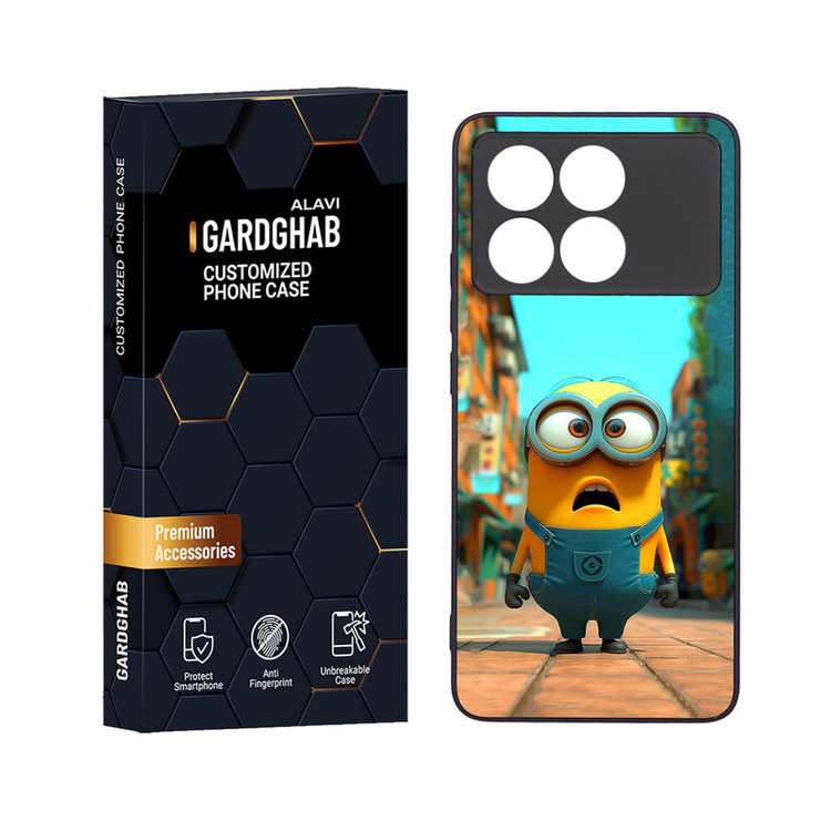 کاور گارد قاب علوی مدل دور ژله ای مناسب برای گوشی موبایل شیائومی Poco X6 Pro