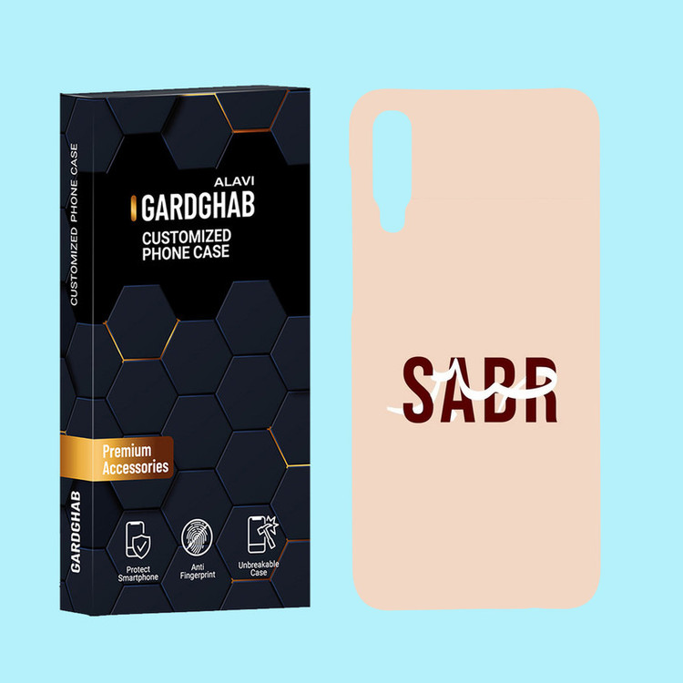 کاور گارد قاب علوی مدل متن مناسب برای گوشی موبایل سامسونگ Galaxy A50 / A50s / A30s