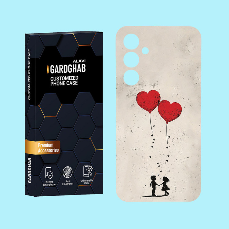 کاور گارد قاب علوی مدل عاشقانه مناسب برای گوشی موبایل سامسونگ Galaxy A55