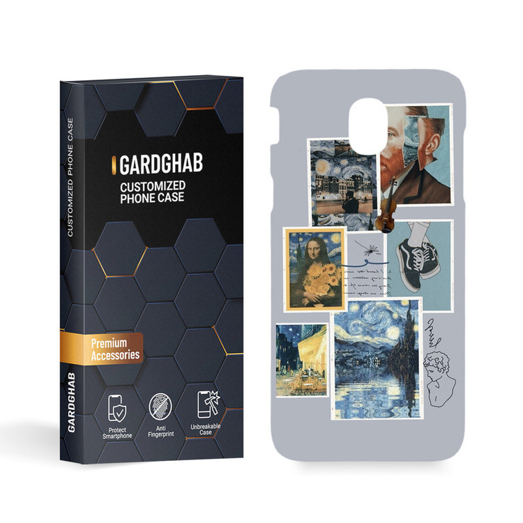 کاور گارد قاب مدل هنری مناسب برای گوشی موبایل سامسونگ Galaxy J5 Pro