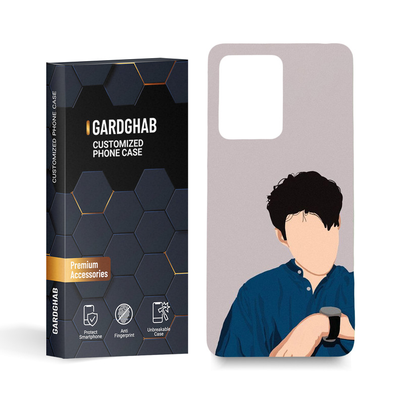 کاور گارد قاب مدل پسرانه مناسب برای گوشی موبایل شیائومی redmi note 12pro 5g