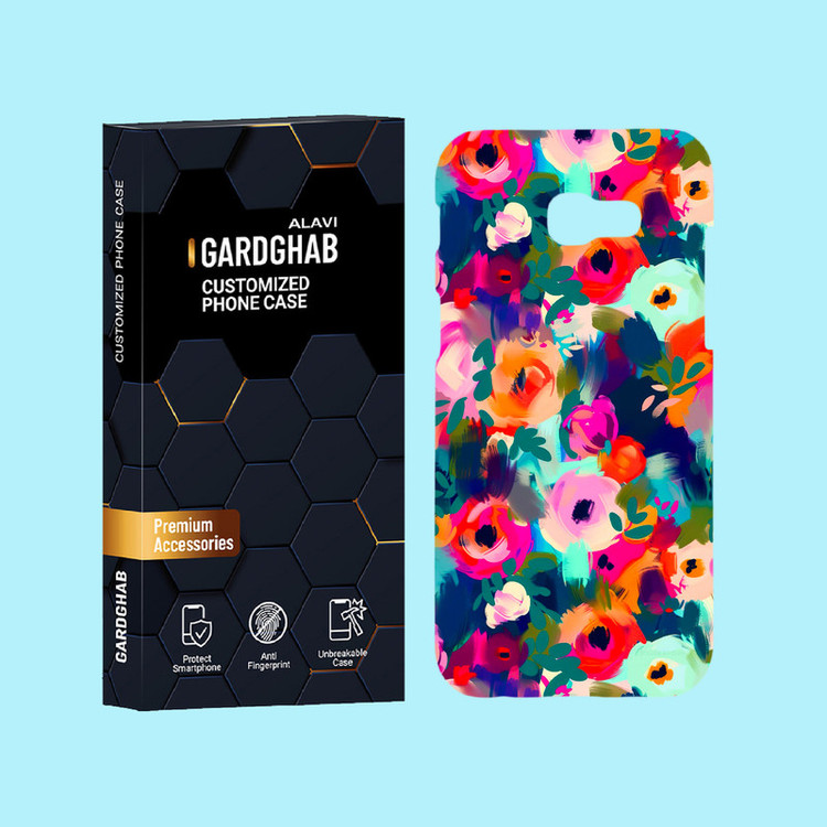 کاور گارد قاب علوی مدل هنری مناسب برای گوشی موبایل سامسونگ Galaxy A5 2017 / A520