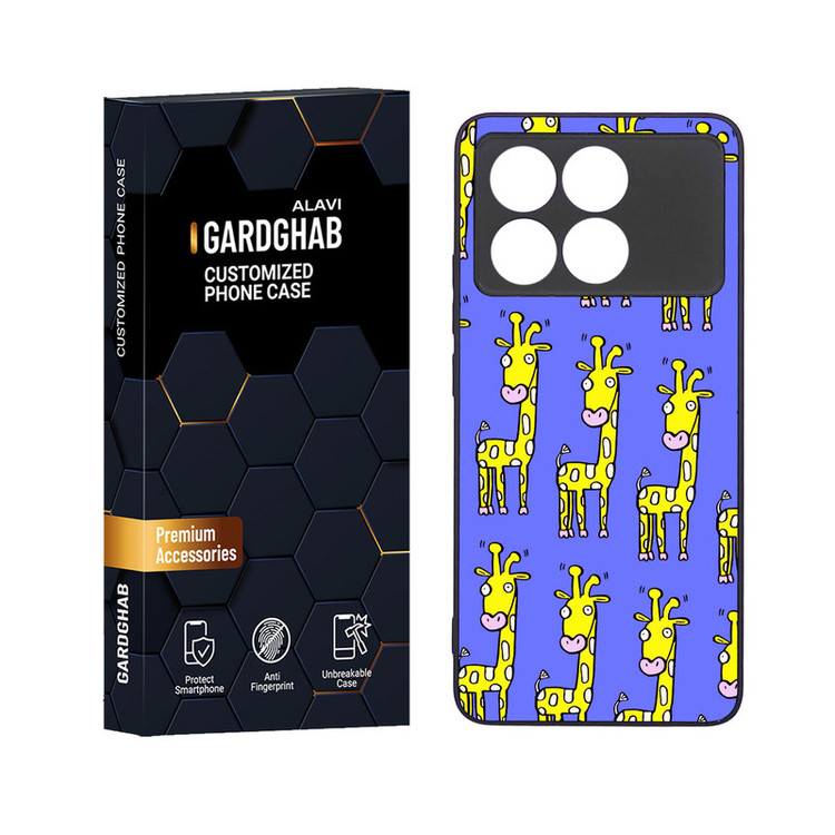 کاور گارد قاب علوی مدل دور ژله ای مناسب برای گوشی موبایل شیائومی Poco X6 Pro