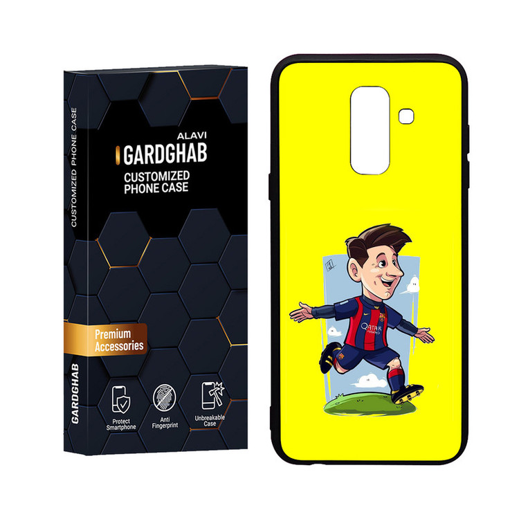 کاور گارد قاب علوی مدل دور ژله ای مناسب برای گوشی موبایل سامسونگ Galaxy A6