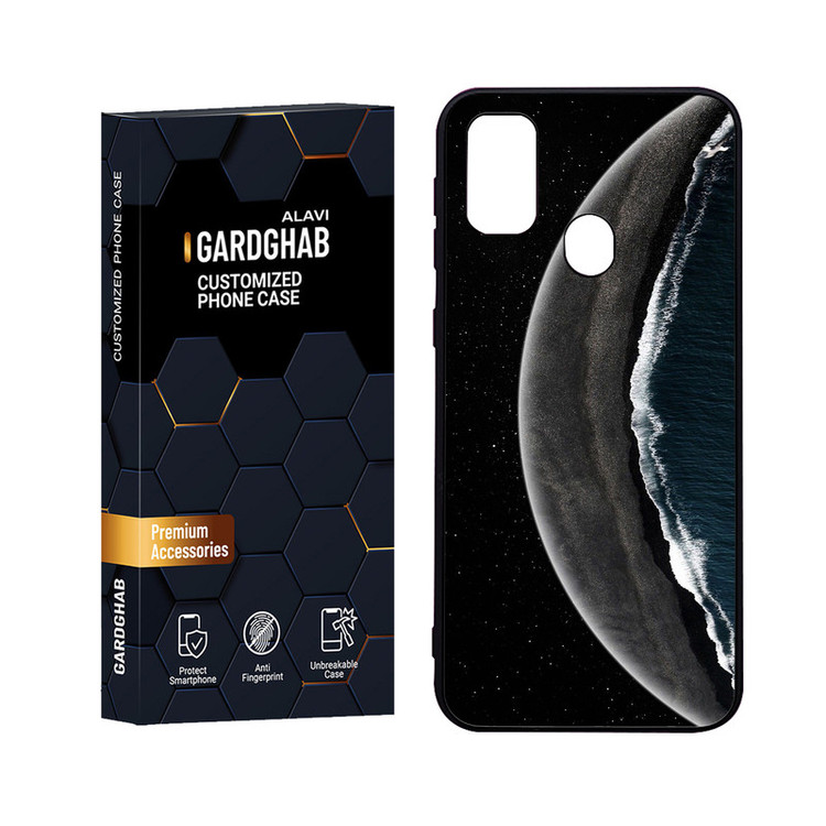 کاور گارد قاب علوی مدل Glass مناسب برای گوشی موبایل سامسونگ Galaxy M30S