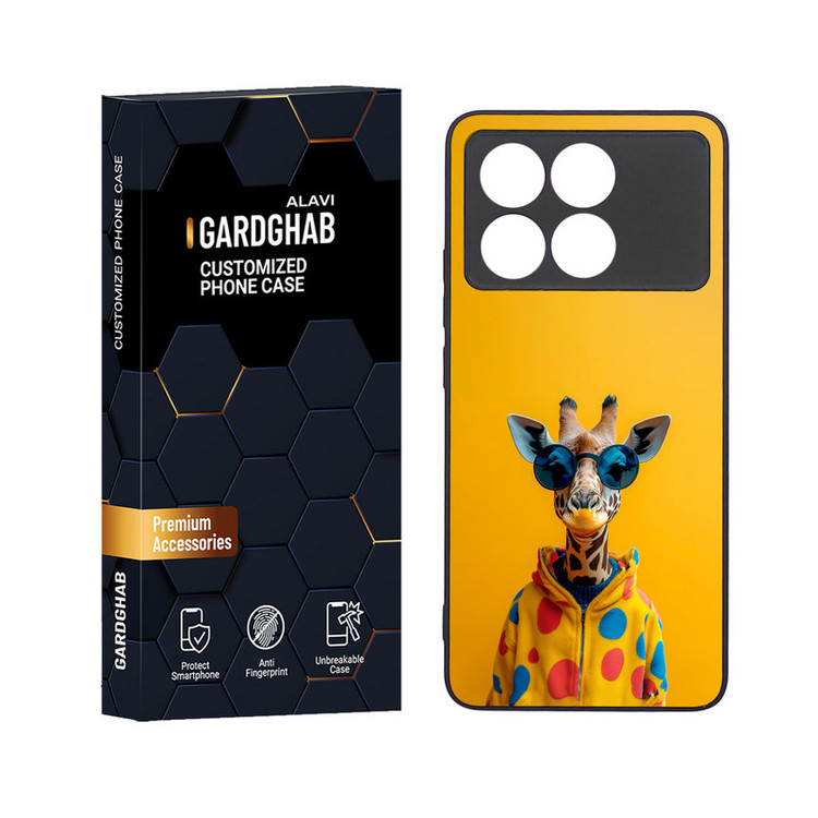 کاور گارد قاب علوی مدل دور ژله ای مناسب برای گوشی موبایل شیائومی Poco X6 Pro