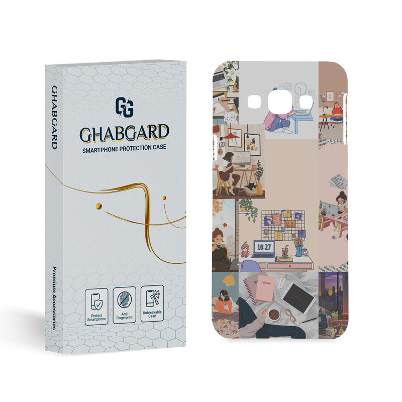 کاور قاب گارد مدل دخترانه مناسب برای گوشی موبایل سامسونگ Galaxy A8 2015