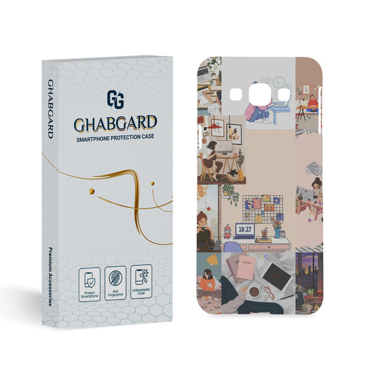 کاور قاب گارد مدل دخترانه مناسب برای گوشی موبایل سامسونگ Galaxy A8 2015