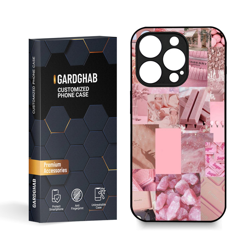 کاور گارد قاب مدل دخترانه مناسب برای گوشی موبایل اپل iPhone 15 Pro