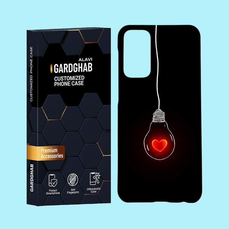 کاور گارد قاب علوی مدل عاشقانه مناسب برای گوشی موبایل سامسونگ Galaxy F13 4G / M13 4G