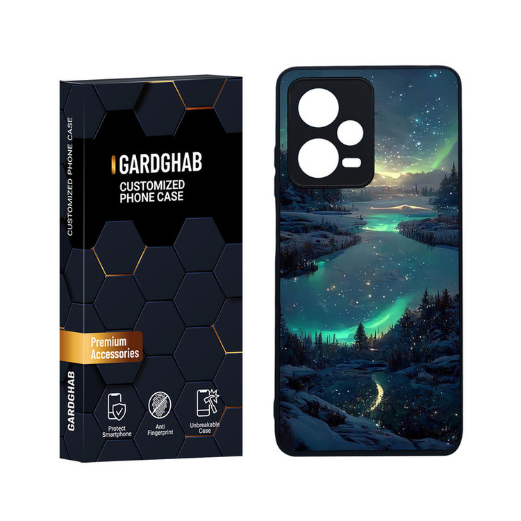 کاور گارد قاب مدل هنری مناسب برای گوشی موبایل شیائومی Redmi Note 12 Pro 5G