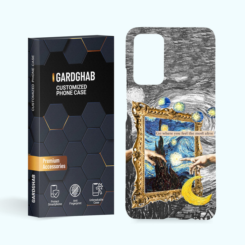 کاور گارد قاب مدل هنری مناسب برای گوشی موبایل شیائومی Poco M4 Pro 5G / Redmi Note 11 5G