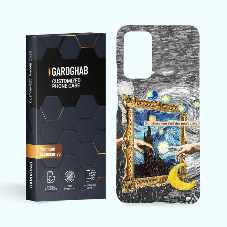 کاور گارد قاب مدل هنری مناسب برای گوشی موبایل شیائومی Poco M4 Pro 5G / Redmi Note 11 5G