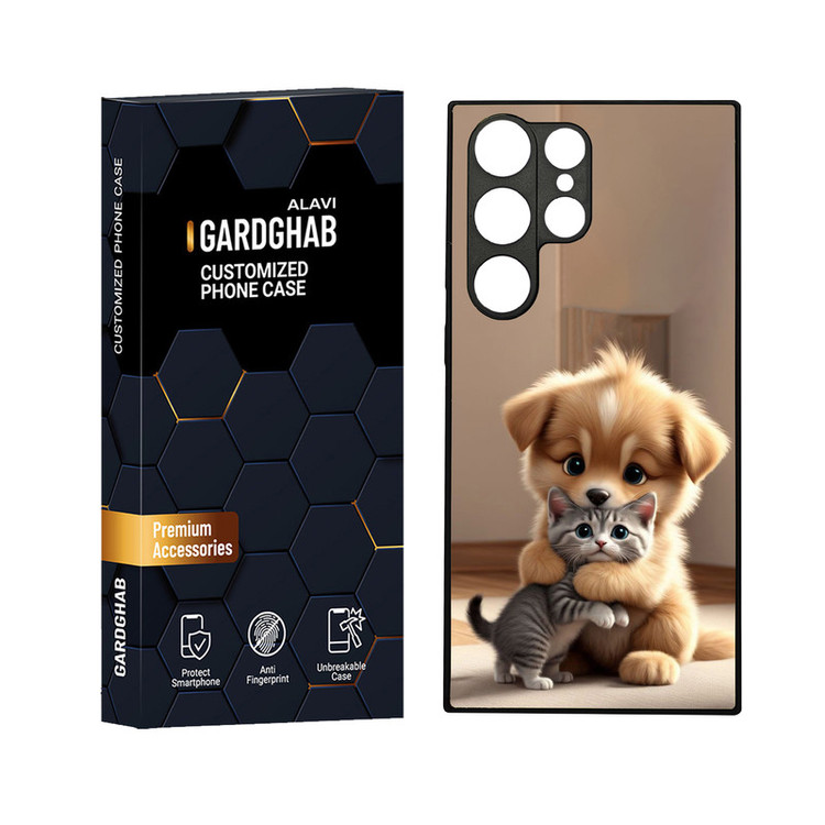 کاور گارد قاب علوی مدل دورژله ای مناسب برای گوشی موبایل سامسونگ Galaxy S23 Ultra