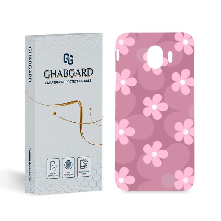 کاور قاب گارد مدل گل مناسب برای گوشی موبایل سامسونگ Galax J4 2018