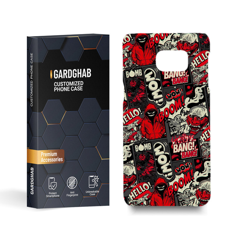 کاور گارد قاب مدل پسرانه مناسب برای گوشی موبایل سامسونگ galaxy s6 edge plus