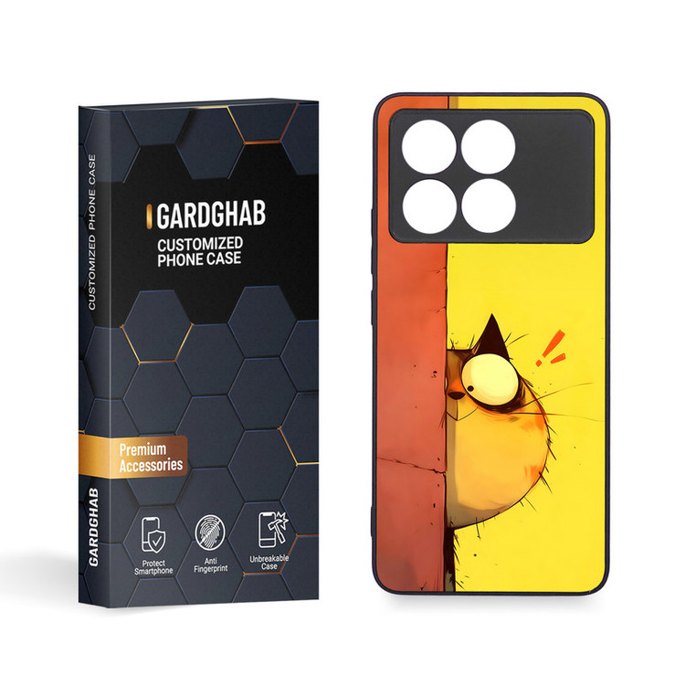 کاور گارد قاب مدل دخترانه مناسب برای گوشی موبایل شیائومی Poco X6 Pro 5G