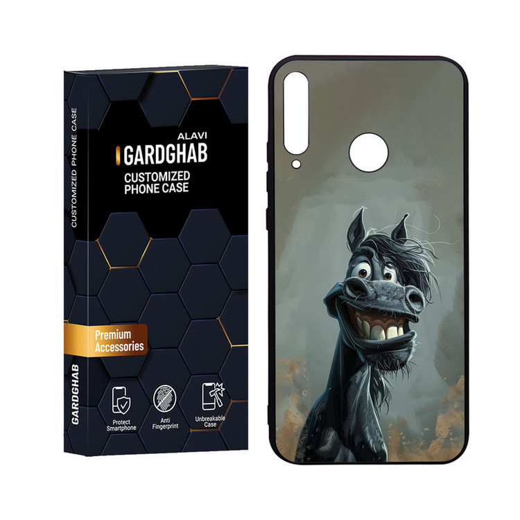 کاور گارد قاب علوی مدل Glass مناسب برای گوشی موبایل هوآوی Y7p