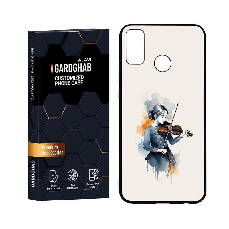 کاور گارد قاب علوی مدل Glass مناسب برای گوشی موبایل انر 9X Lite