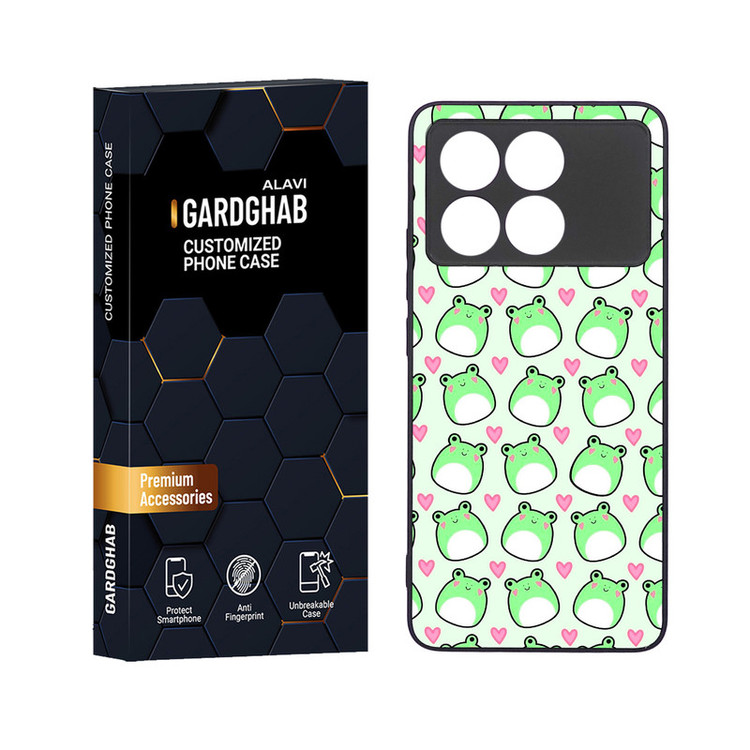 کاور گارد قاب علوی مدل دور ژله ای مناسب برای گوشی موبایل شیائومی Poco X6 Pro