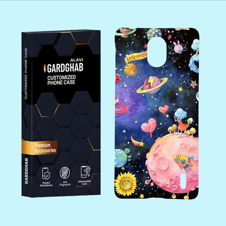 کاور گارد قاب علوی مدل فانتزی مناسب برای گوشی موبایل نوکیا 1Plus