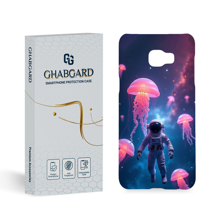 کاور گارد قاب مدل کهکشان مناسب برای گوشی موبایل سامسونگ Galaxy C5 Pro