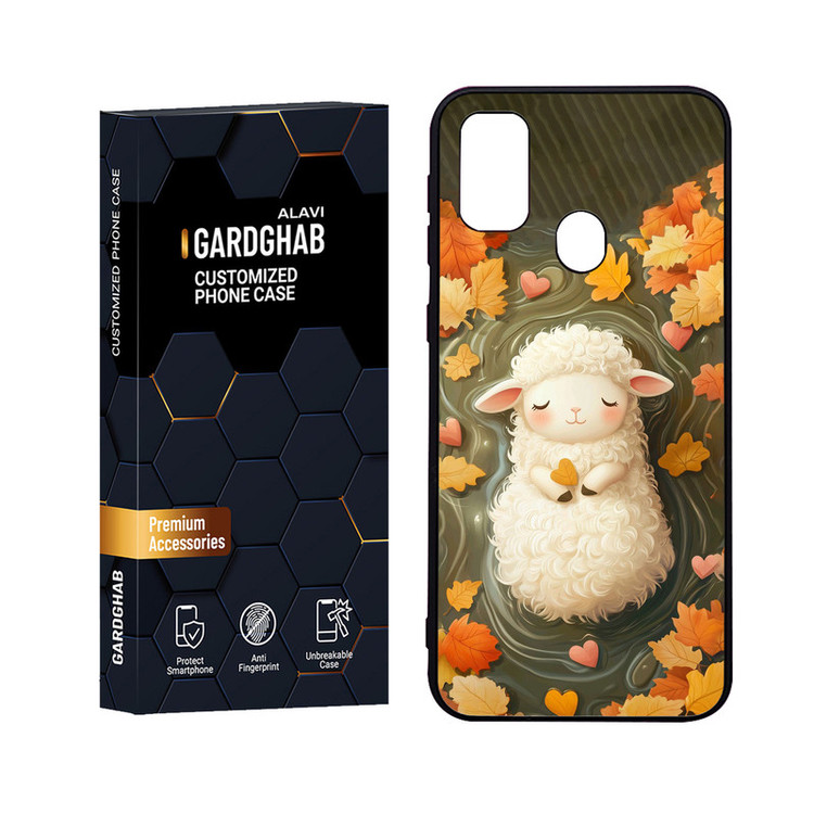 کاور گارد قاب علوی مدل Glass مناسب برای گوشی موبایل سامسونگ Galaxy M30S