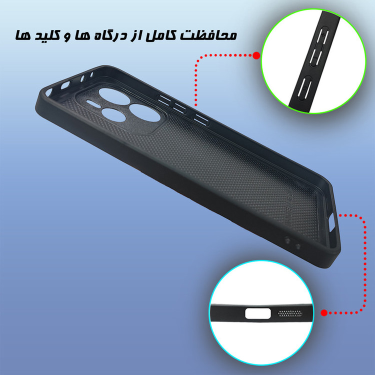 کاور گارد قاب علوی مدل MLG مناسب برای گوشی موبایل شیائومی Redmi Note 14 4G