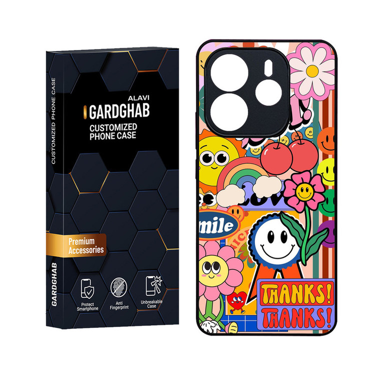 کاور گارد قاب علوی مدل MLG مناسب برای گوشی موبایل شیائومی Redmi Note 14 4G