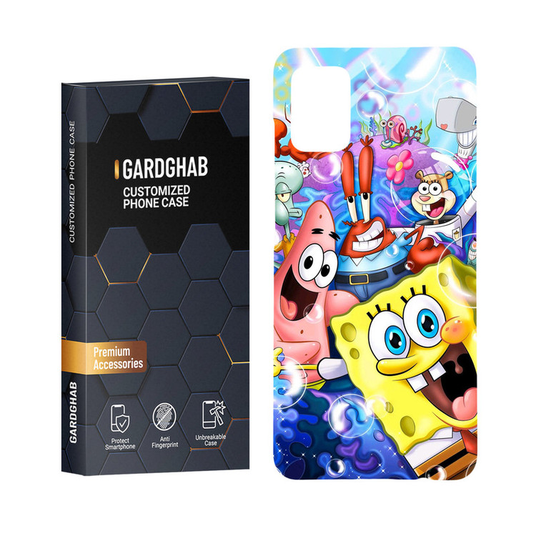 کاور گارد قاب مدل باب اسفنجی مناسب برای گوشی موبایل سامسونگ Galaxy A51