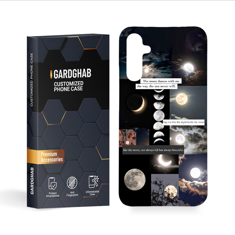 کاور گارد قاب مدل کهکشان مناسب برای گوشی موبایل سامسونگ Galaxy A34