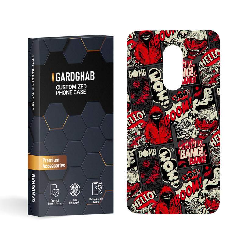 کاور گارد قاب مدل پسرانه مناسب برای گوشی موبایل شیائومی Mi note 4