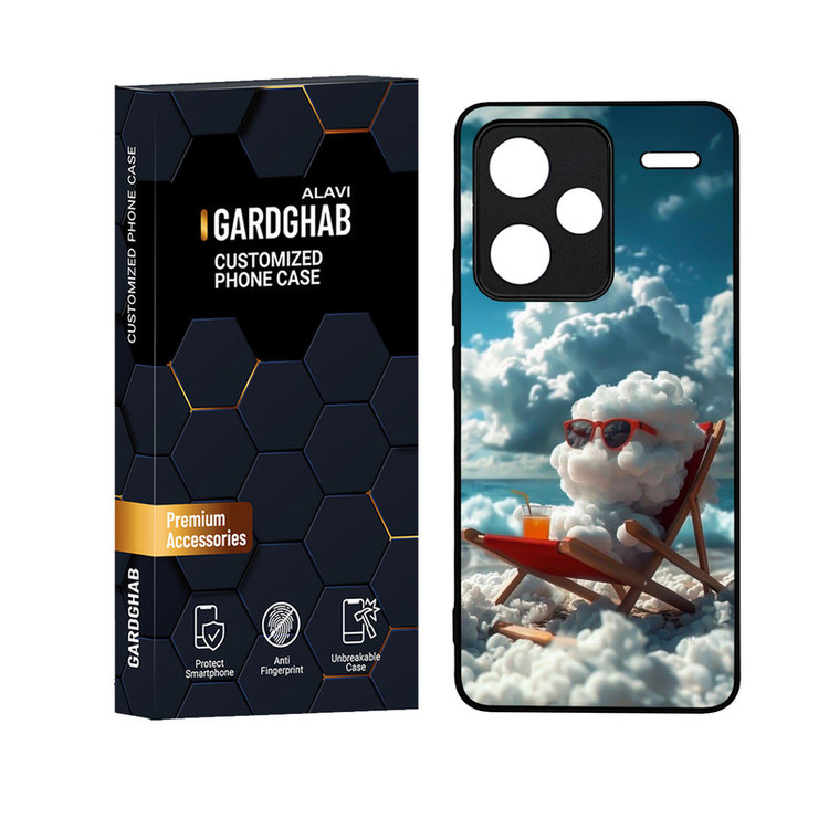 کاور گارد قاب علوی مدل دور ژله ای مناسب برای گوشی موبایل شیائومی Redmi Note 13 Pro Plus 5G