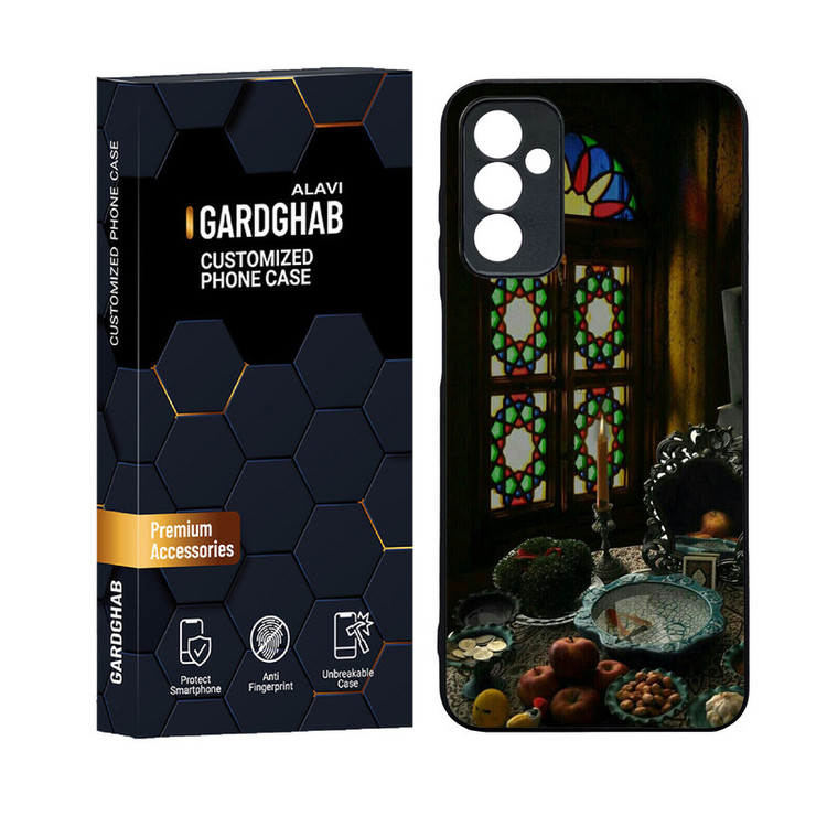 کاور گارد قاب علوی مدل دورژله ای پشت گلس ایرانی مناسب برای گوشی موبایل سامسونگ Galaxy M13 4G