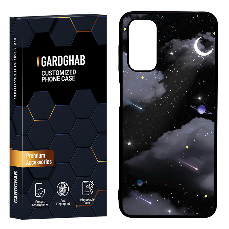کاور گارد قاب مدل دور ژله ای هنری مناسب برای گوشی موبایل سامسونگ Galaxy A13 5G / A04s