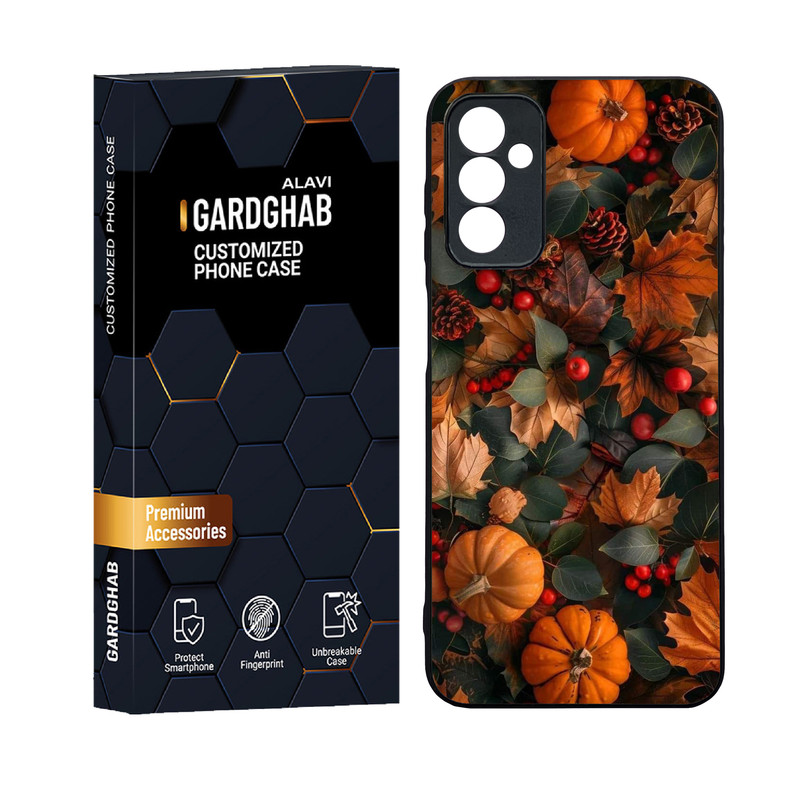 کاور گارد قاب علوی مدل دورژله ای هنری مناسب برای گوشی موبایل سامسونگ Galaxy M13 4G