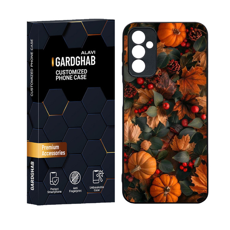 کاور گارد قاب علوی مدل دورژله ای هنری مناسب برای گوشی موبایل سامسونگ Galaxy M13 4G