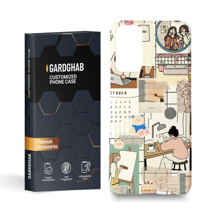 کاور گارد قاب مدل دخترانه مناسب برای گوشی موبایل سامسونگ Galaxy M23 / F23