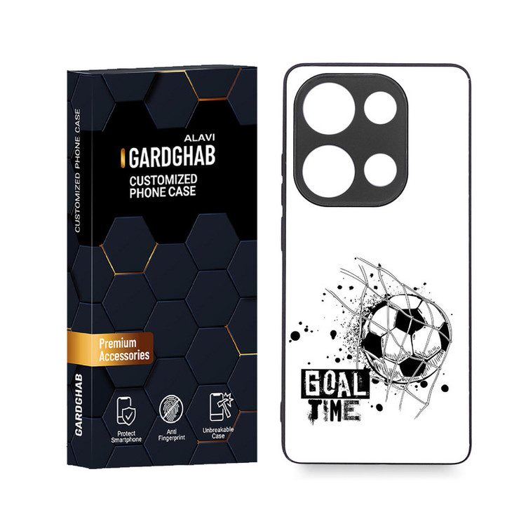 کاور گارد قاب علوی مدل دور ژله ای مناسب برای گوشی موبایل شیائومی Poco M6 Pro