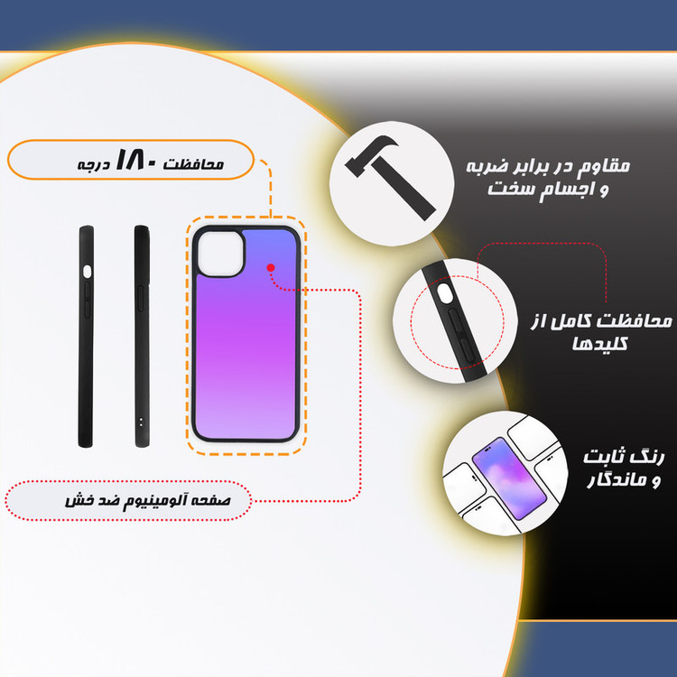 کاور گارد قاب مدل فانتزی مناسب برای گوشی موبایل اپل IPhone 7 Plus / 8 Plus